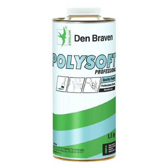 Den Braven Polysoft professioneel plamuur koker 1,5 kg