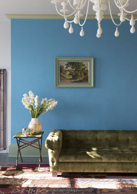 Moderne Emulsion | St. Giles Blau Nr. 280