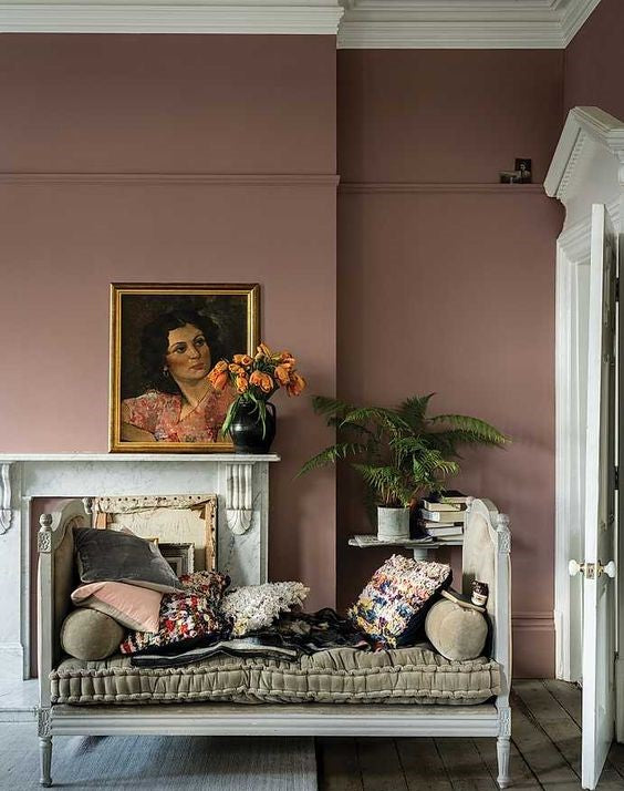 Sample potje Sulking Room Pink no. 295 Farrow & Ball Vestingh